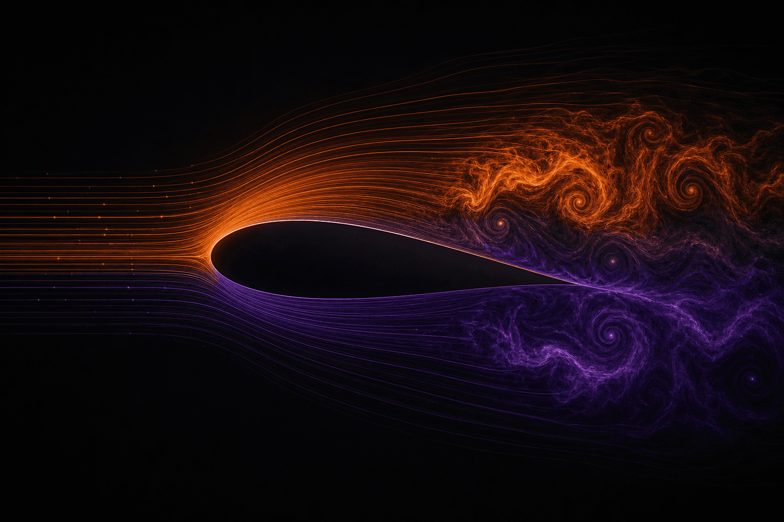 Fluid dynamics simulation visualization