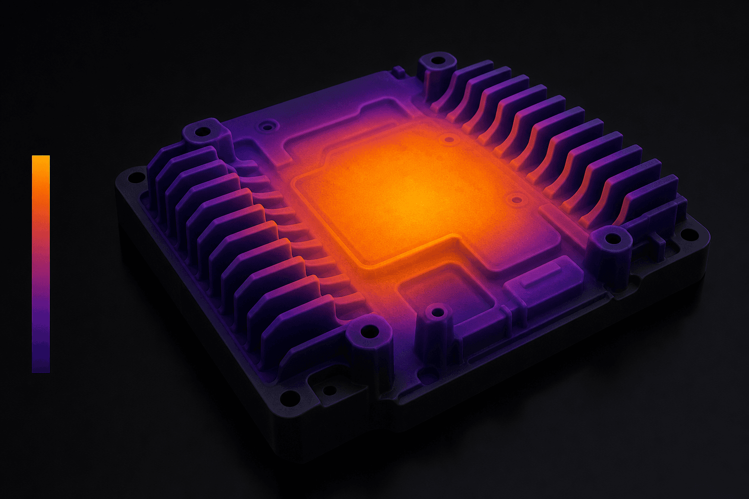Thermal analysis simulation visualization